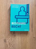 Bestuursrecht, Ophalen of Verzenden, Zo goed als nieuw, HBO