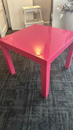 Lack IKEA vierkant tafeltje roze, Ophalen of Verzenden, Zo goed als nieuw