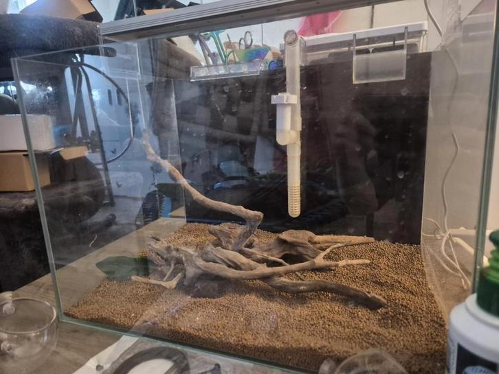 Aqua scaping bak te koop., Dieren en Toebehoren, Vissen | Aquaria en Toebehoren, Zo goed als nieuw, Leeg aquarium, Ophalen
