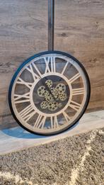 Industriële Wandklok met Tandwielen, Ophalen, Gebruikt, Analoog, Wandklok
