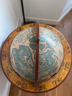 Vintage Style Globe Bar on Wooden Stand – Decorative Minibar, Ophalen, Gebruikt