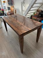 Houten Tafel 85x160cm, Huis en Inrichting, Tafels | Eettafels, Ophalen, Gebruikt, Eikenhout, 50 tot 100 cm