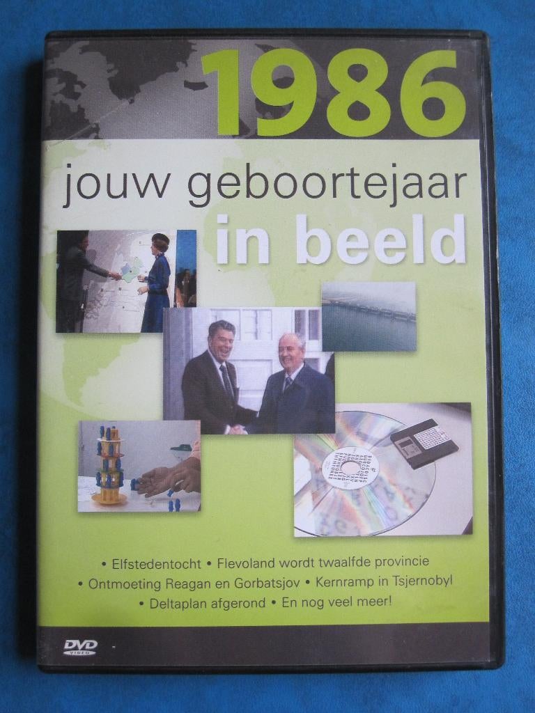 Jouw geboortejaar in beeld 1986, Alle leeftijden, Ophalen of Verzenden, Zo goed als nieuw, Politiek of Geschiedenis