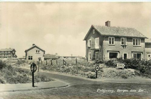 (381-285-001) Bergen aan Zee Patijnweg, Verzamelen, Ansichtkaarten | Nederland, Noord-Holland, Voor 1920, Verzenden