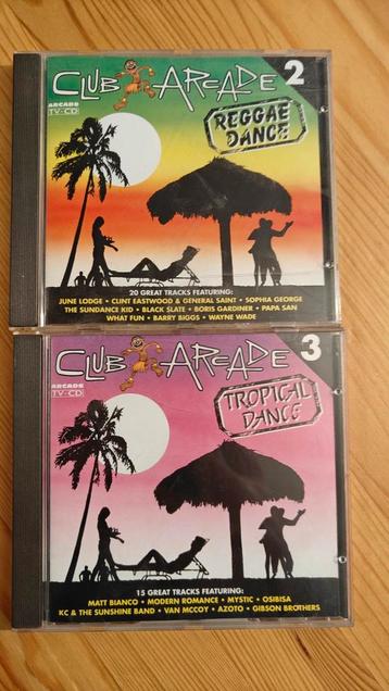 CD Club Arcade Deel 2 & 3 - Reggae & Tropical Dance beschikbaar voor biedingen