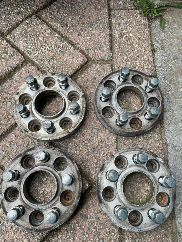 Spoorverbreders 2,5 cm 5x112 naaf 66,6 merk H&R, Auto-onderdelen, Banden en Velgen, Ophalen