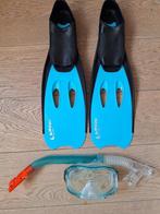 Snorkelset maat 36/37, Watersport en Boten, Snorkelen, Snorkelset, Gebruikt, Ophalen