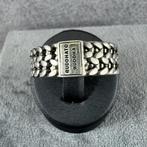 Buddha to Buddha Ring | Julius zwart Rhodium | mt19 | 387964, Sieraden, Tassen en Uiterlijk, Ringen, 18 tot 19, Gebruikt, Ophalen of Verzenden