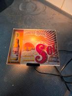 Sol Bier Lichtreclame 25x25cm, Antiek en Kunst, Ophalen of Verzenden