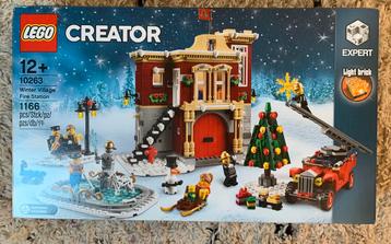 LEGO 10263 Winter Village Fire Station beschikbaar voor biedingen