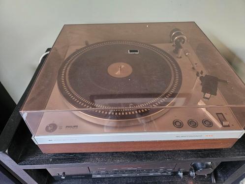 Philips Electronic 312 Platenspeler Vintage, Audio, Tv en Foto, Platenspelers, Gebruikt, Platenspeler, Philips, Pitch-regelaar