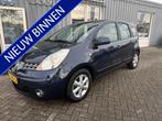 Nissan Note 1.4 Life (bj 2008), Auto's, Voorwielaandrijving, Stof, Zwart, 4 cilinders