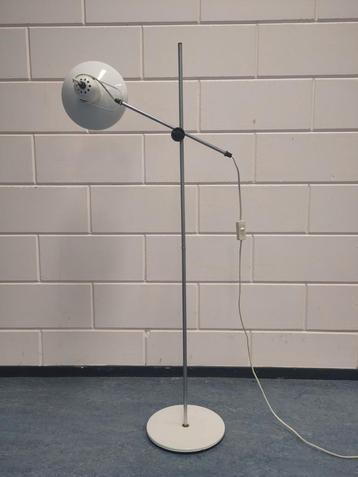 Vintage staande hengellamp Anvia Almelo vloerlamp metaal  beschikbaar voor biedingen