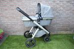 Kinderwagen van Dubatti One E3 zwart/zilver incl. Maxi-Cosi, Kinderen en Baby's, Kinderwagens en Combinaties, Gebruikt, Verstelbare duwstang