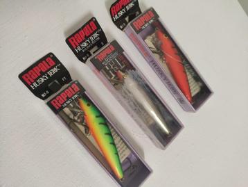 3 Rapala Husky jerk pluggen 8 cm. ( kunstaas ) Nieuw ! beschikbaar voor biedingen