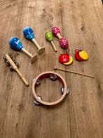 Houten Muziekinstrumenten Set, Muziek en Instrumenten, Ophalen, Gebruikt