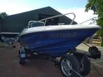 Boot Quicksilver 500 - 90pk (incl. trailer Riba), Watersport en Boten, Vis- en Consoleboten, Gebruikt, Ophalen, 70 pk of meer