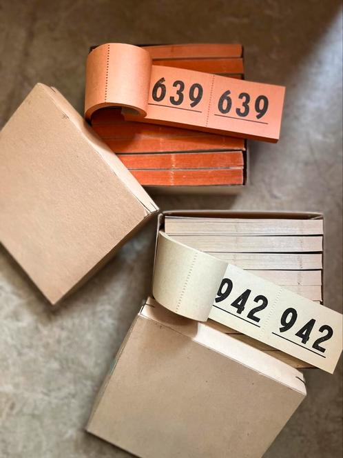 Vintage tickets, Tickets en Kaartjes, Overige Tickets en Kaartjes, Drie personen of meer