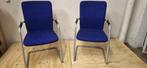 stoelen MartinStoll, Ophalen, Twee, Blauw, Zo goed als nieuw