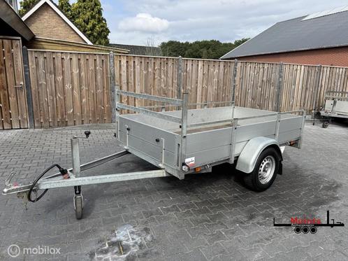 Anssems BSX bakwagen enkelasser 250x130 750KG MARGE, Auto diversen, Aanhangers en Bagagewagens, Gebruikt