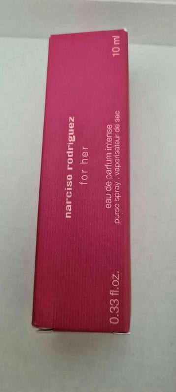 Narciso Rodriguez for her intense eau de parfum 10ml beschikbaar voor biedingen