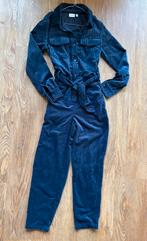 Donkerblauwe corduroy jumpsuit maat XS, Kleding | Dames, Jumpsuits, Ophalen of Verzenden, Zo goed als nieuw, Maat 34 (XS) of kleiner