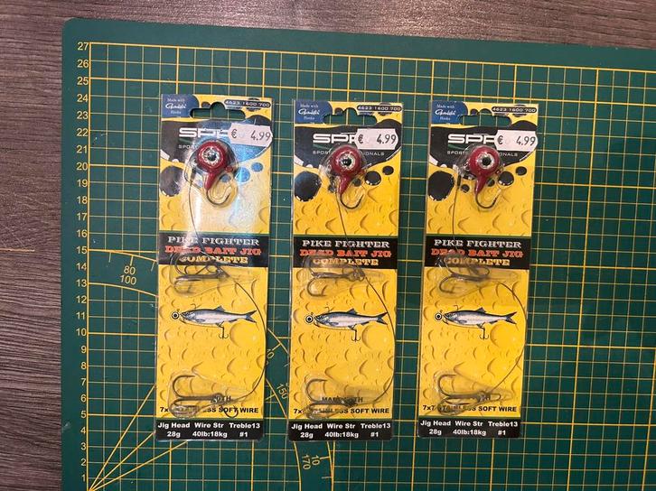 Spro dead bait jig set., Watersport en Boten, Hengelsport | Roofvissen, Nieuw, Werphengel, Ophalen of Verzenden