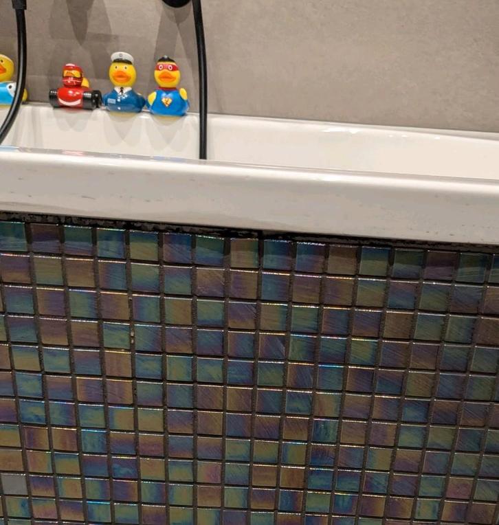 caleidoscoop  regenboog Mozaïek Tegel  8 tegels plus resten, Doe-het-zelf en Verbouw, Tegels, Nieuw, Wandtegels, Overige materialen