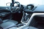 Ford C-MAX 2.0 Plug-in Hybrid Titanium Plus Leer Navi Pdc, Auto's, Ford, Gebruikt, 4 cilinders, Hybride Elektrisch/Benzine, Zilver of Grijs