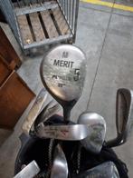 Complete golfset | Dunlop golftas + diverse clubs | Ideaal, Set, Gebruikt, Ophalen of Verzenden, Nvt