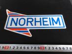sticker NORHEIM, Ophalen, Zo goed als nieuw