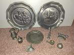 Tinnen set, Antiek en Kunst, Antiek | Tin, Ophalen of Verzenden