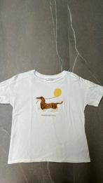MANGO | Schattig shirtje met hondje | Maat: 140, Gebruikt, Meisje, Mango, Ophalen of Verzenden