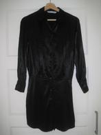 Zwart.Glimmende stof.ZARA. Boven de knie. 85 cm lang. Mt S., Ophalen of Verzenden, Zo goed als nieuw, Maat 36 (S), Boven de knie
