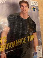 Crivit Heren Performance Top - Maat L, Kleding | Heren, Sportkleding, Ophalen of Verzenden, Nieuw, Zwart