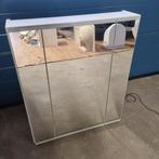 Spiegelkast badkamer h.80xbr.70cm spiegel + verlichting ZGAN, Huis en Inrichting, Badkamer | Badkamermeubels, Ophalen, Spiegelkast