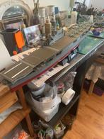 U.S.Aircraft Carrier CV-8 Hornet schaal 1-350 gebouwd, Ophalen, Gebruikt, 1:200 of kleiner, Overige merken