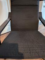 Poang ikea stoel, Huis en Inrichting, Stoelen, Ophalen, Hout, Gebruikt, Zwart