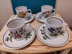 Vier vintage Douwe Egberts kop en schotels uit de jaren 80, Huis en Inrichting, Keuken | Servies, Verzenden, Zo goed als nieuw