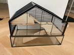 Nette hamsterkooi met accessoires, Dieren en Toebehoren, Kooi, Minder dan 75 cm, Zo goed als nieuw, Ophalen