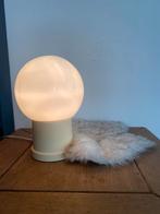 Vintage bollamp/ lamp/ tafellamp uit de jaren 70, Ophalen of Verzenden, Zo goed als nieuw, Kunststof, Minder dan 50 cm