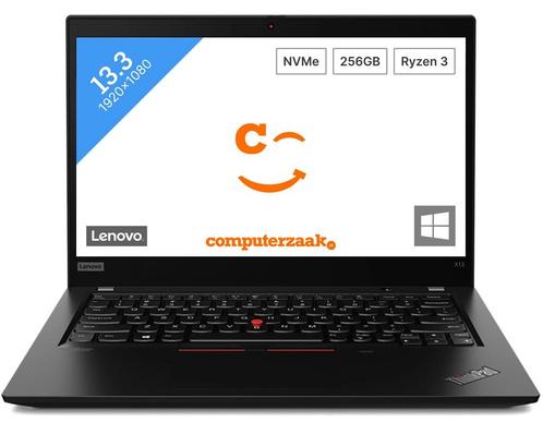 Lenovo ThinkPad x13 Gen 1/AMD Ryzen 3 1.6GHz/8GB/256GB M.2 N, Computers en Software, Windows Laptops, Refurbished, 13 inch, Minder dan 2 Ghz