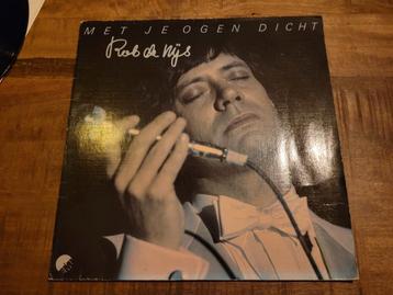Rob de Nijs, Met je ogen dicht LP beschikbaar voor biedingen
