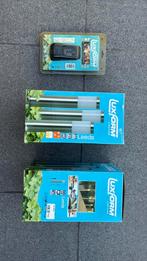 6 sokkellampen 12V met lichtgevoelige schakelaar., Tuin en Terras, Buitenverlichting, Ophalen, Licht-donker-sensor, Staande lamp