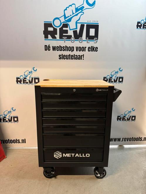 Metallo gereedschapswagen gevuld met krachtdoppen  werkbank, Doe-het-zelf en Verbouw, Gereedschapskisten, Nieuw, Gevuld, Ophalen of Verzenden