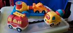 vtech V-tech V tech. Toet raceauto brandweer cementwagen, Kinderen en Baby's, Speelgoed | Vtech, Ophalen of Verzenden, Gebruikt