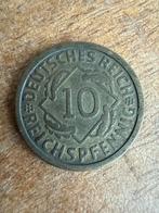 Duitse 10 Reichspfennig 1924, Postzegels en Munten, Munten | Europa | Niet-Euromunten, Ophalen, Duitsland, Losse munt