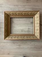 Oude goudkleurige schilderijlijst - 43,5x31 cm binnenmaat, Huis en Inrichting, Woonaccessoires | Lijsten, Ophalen, Gebruikt, Minder dan 50 cm