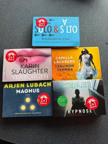 5 Kleine Boekjes - Vakantieformaat beschikbaar voor biedingen