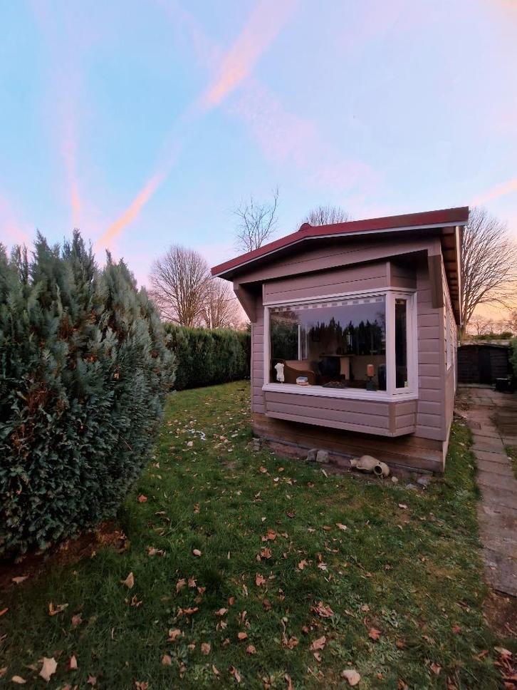 Ruime en sfeervolle stacaravan/chalet op HUIDIGE staanplaats, Caravans en Kamperen, Stacaravans, Ophalen